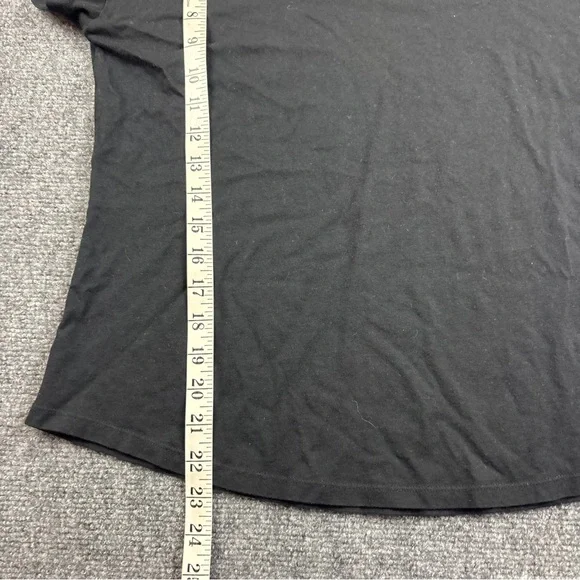 BODEN Women’s Black Boat neck T-Shirt Short Sleeved size: 12 - Picture 4 of 6